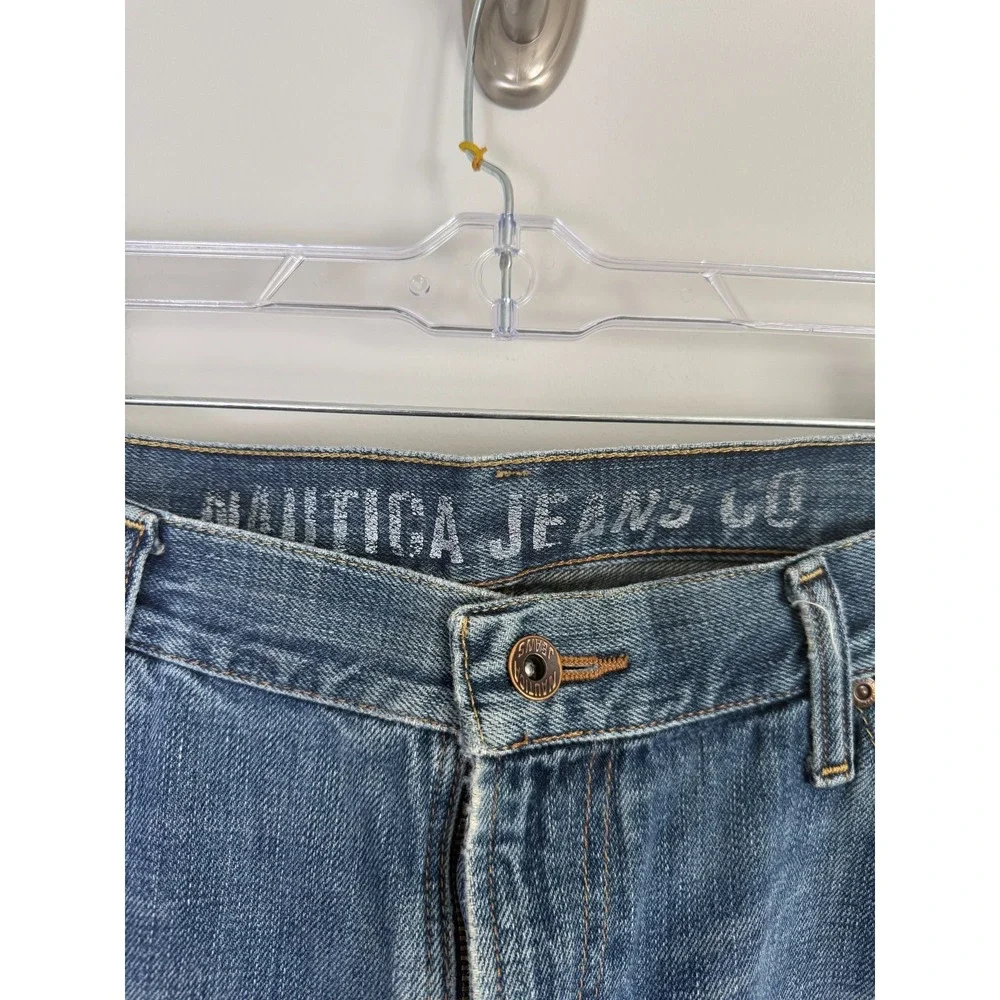 Nautica‎ Jeans Co Straight Leg Jeans Men's 36x34 Blue Denim Casual